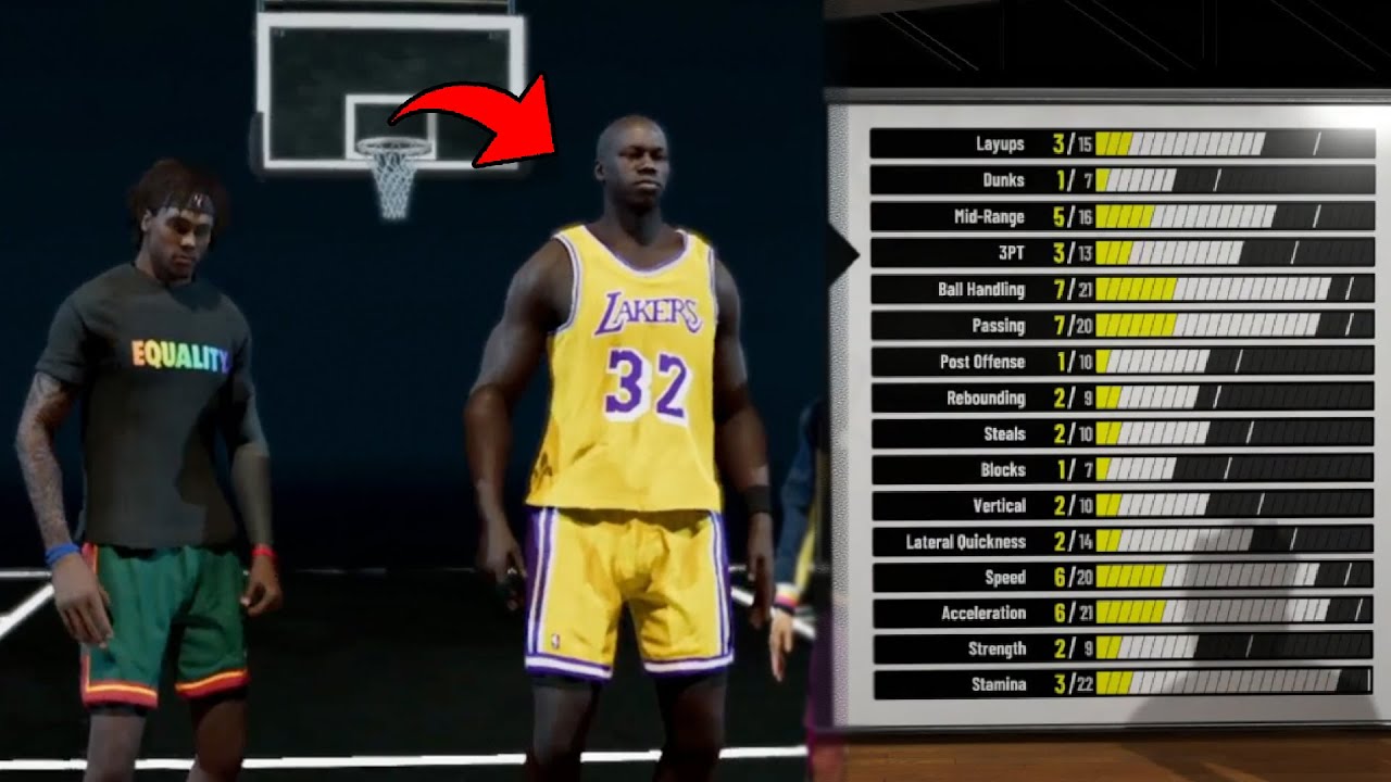 OVERPOWERED SHAQ BUILD IN NBA LIVE 21!! | BROKEN GREEN JUMPSHOTS!