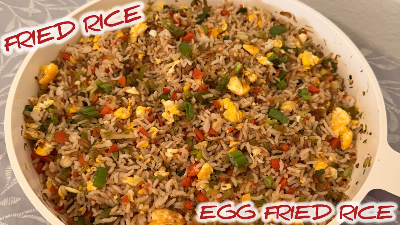 Made it from scratch | Quick & Flavorful Egg Fried Rice | Homestyle Egg Fried Rice 🍚 