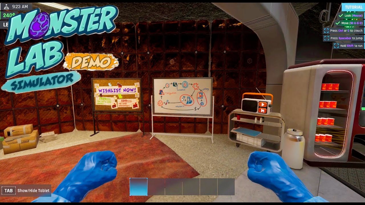 Monster Lab Simulator Demo
