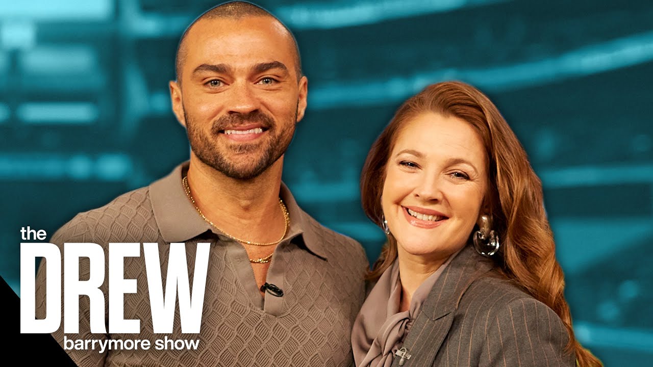 Jesse Williams Teaches Drew Barrymore How to Hit a Baseball | The Drew Barrymore Show