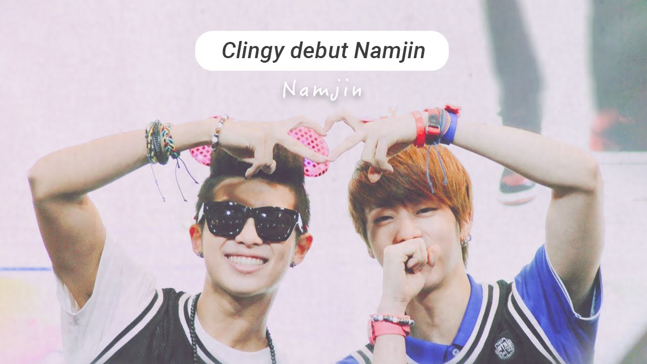 NAMJIN｜милый момент в эпоху дебюта 👶🏻