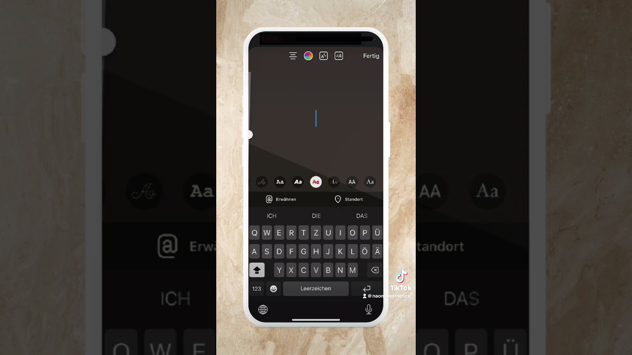 Hidden font on instagram 😍