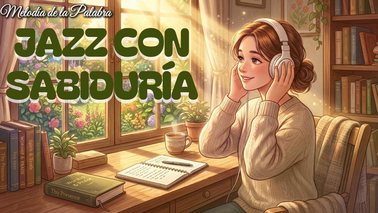 ☕Jazz para Estudiar, Trabajar y Relajarse | La Sabiduría de Proverbios con Melodía Suave 🎷