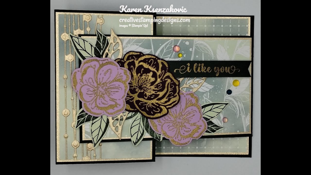 Stampin' Up! Irresistible Blooms Fun Fold Video Tutorial