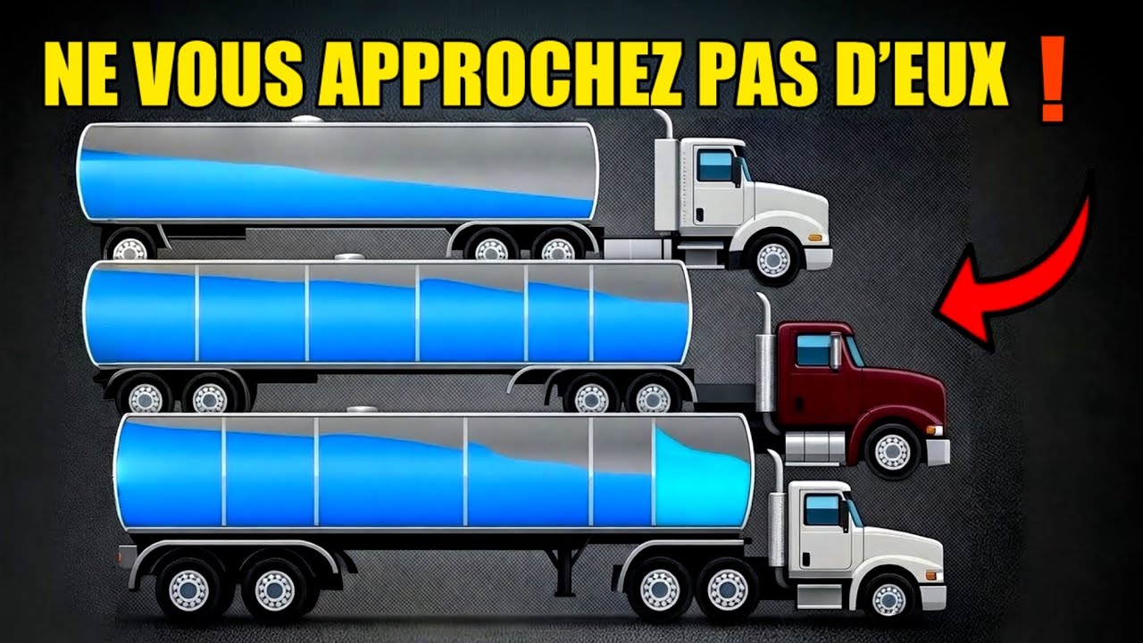 Pourquoi est-il DANGEREUX de rouler &agrave; c&ocirc;t&eacute; d&rsquo;un camion-citerne ?
