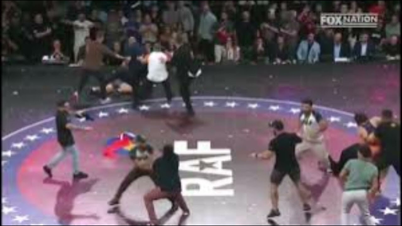 Arman Tsarukyan Sparks Massive Brawl After Punching Georgio Poullas at RAF 6 | Full Fight Breakdown