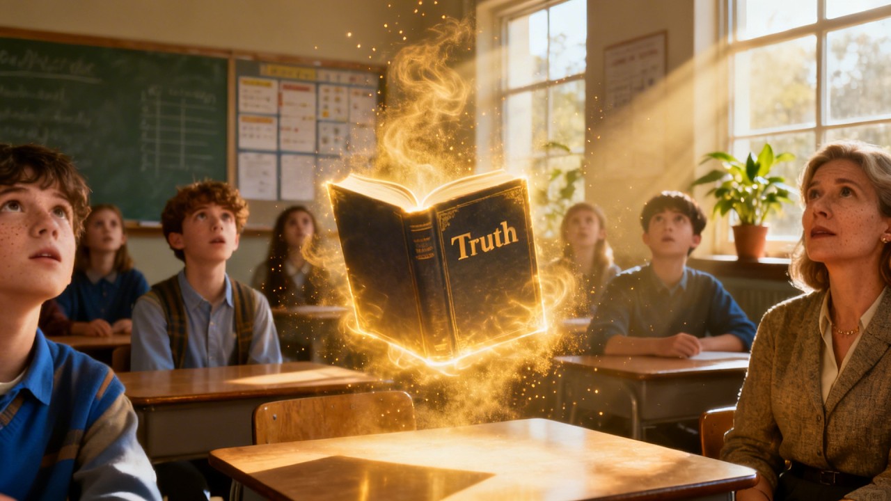 THE DAY TRUTH QUIETLY WALKED INTO THE CLASSROOM