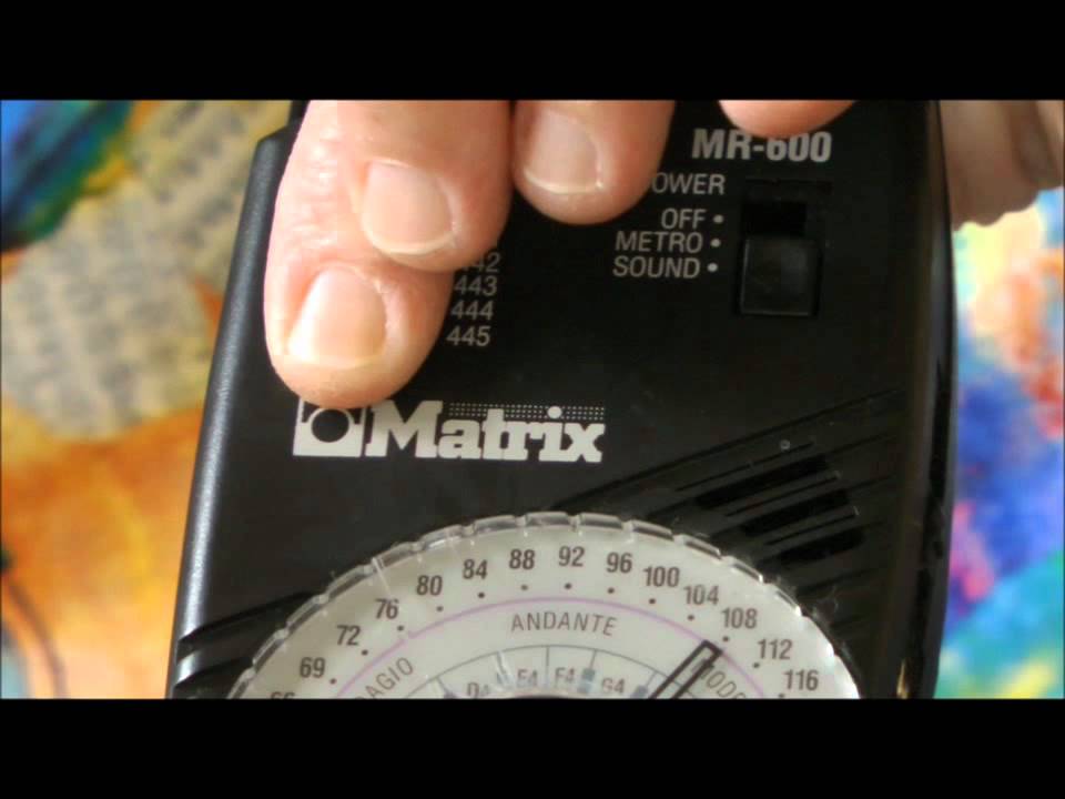 Matrix MR600 Metronome Review
