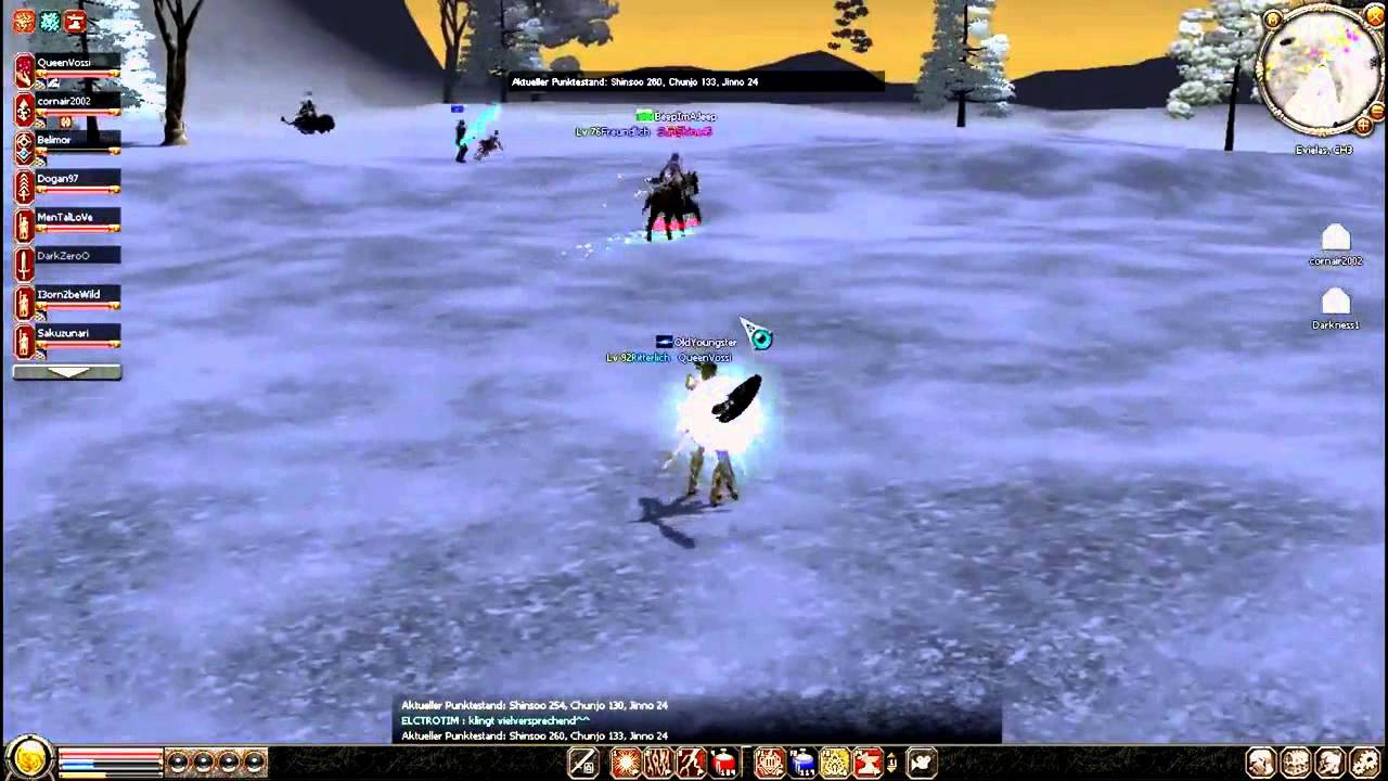 Metin2 Reichsschlacht Evielas / Praios QueenVossi Heilschamane [Re Upload]