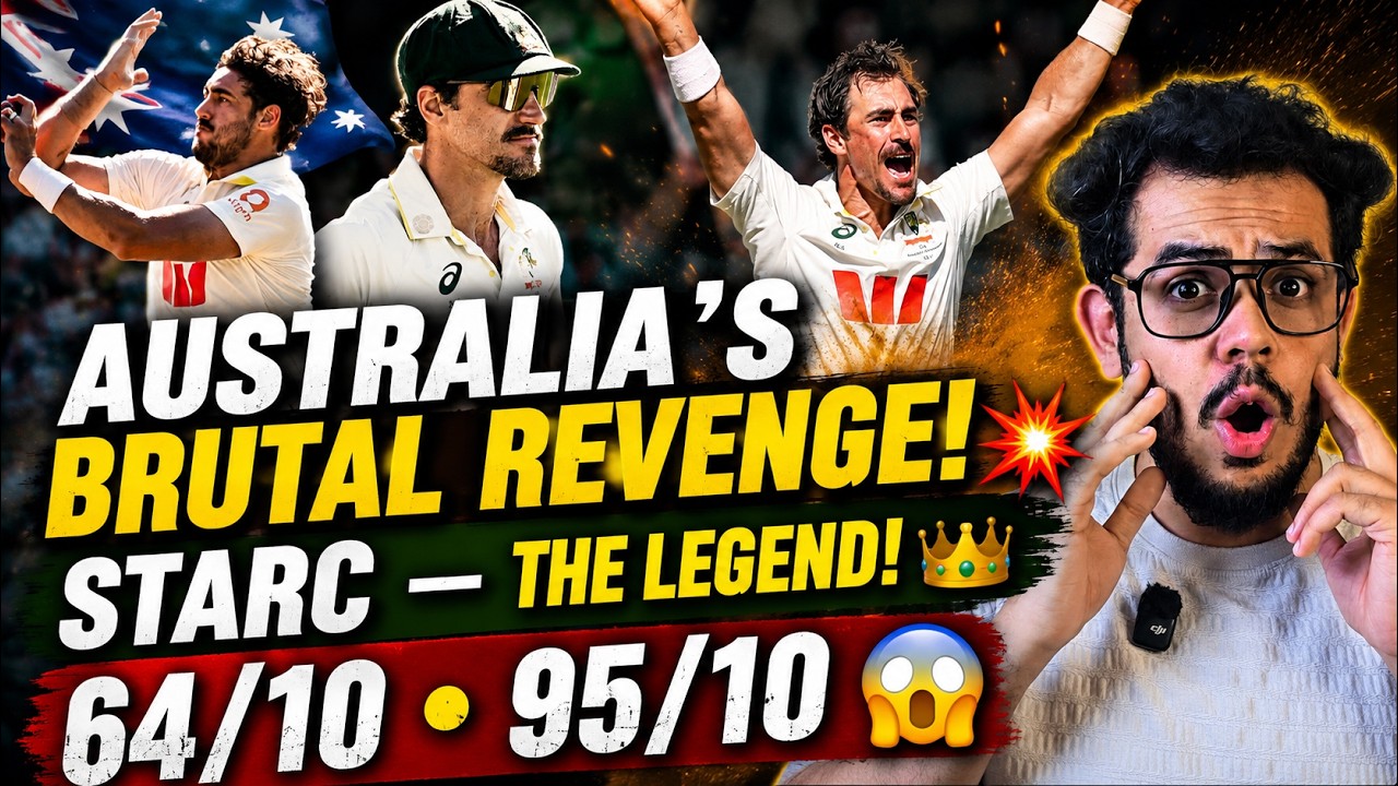 Australia&rsquo;s Brutal Revenge💥| Starc - THE LEGEND👑| Bangladesh 64/10 and 95/10 😱| BD vs AUS: 2nd Test