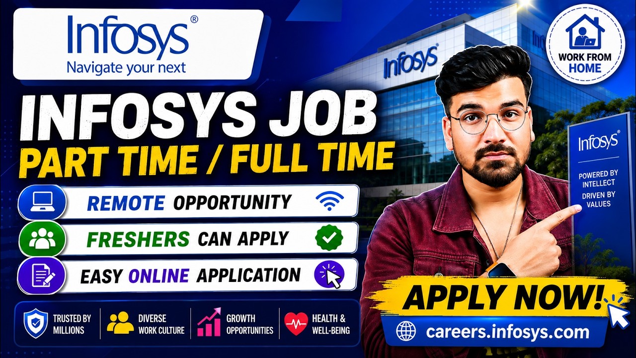 Infosys Recruitment 2026 | Infosys Fresher Jobs 2026 | Infosys Job Vacancy 2026 | Off-Campus Hiring