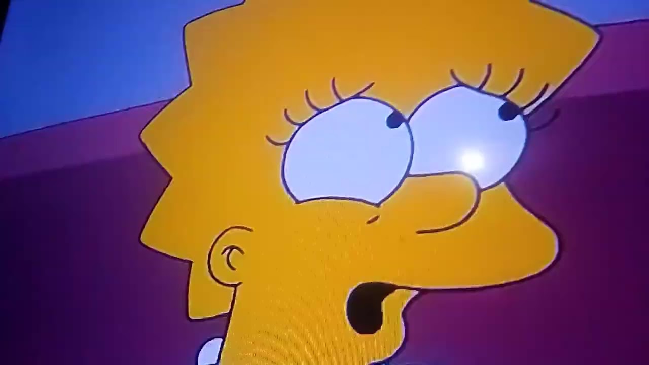 Lisa Simpson crying