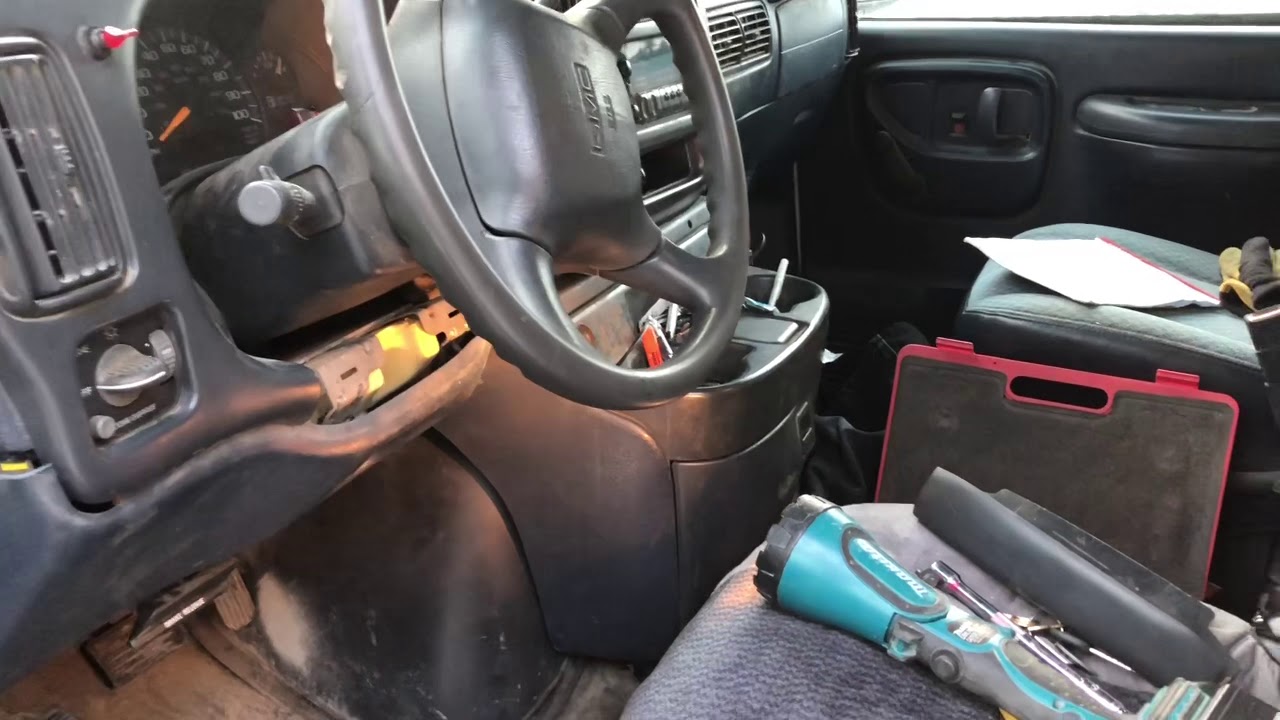 GMC Savana door chime removal