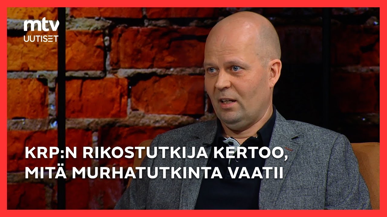 KRP:n rikostutkija Niko Rantsi kertoo, mitä murhatutkinta vaatii