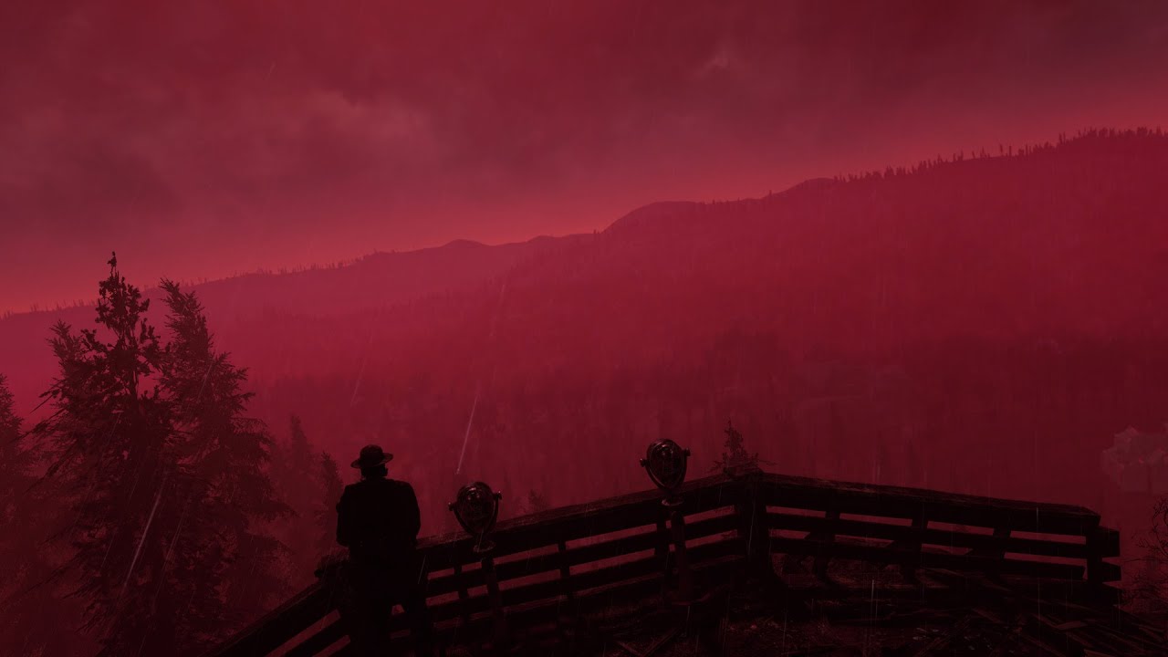 The sky is Angry