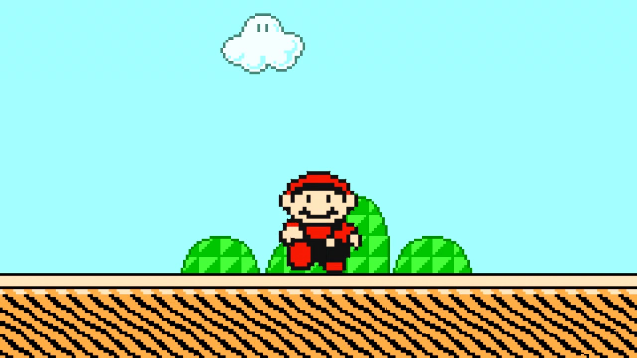 Wide Mario Walking