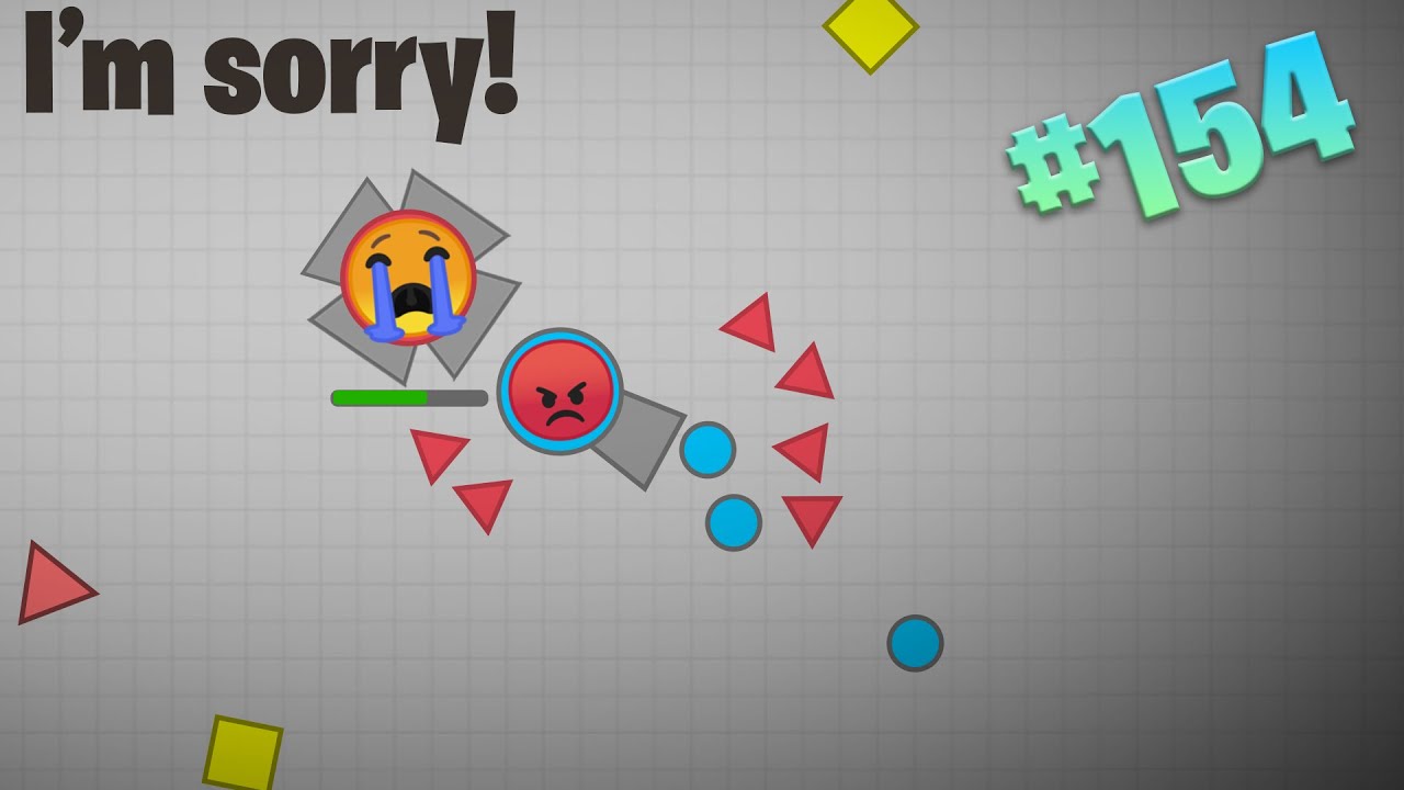 Diep.io ЛУЧШИЕ МОМЕНТЫ 