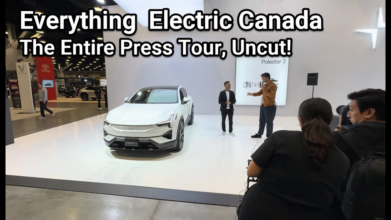 The complete, uncut press tour of Everything Electric Canada!