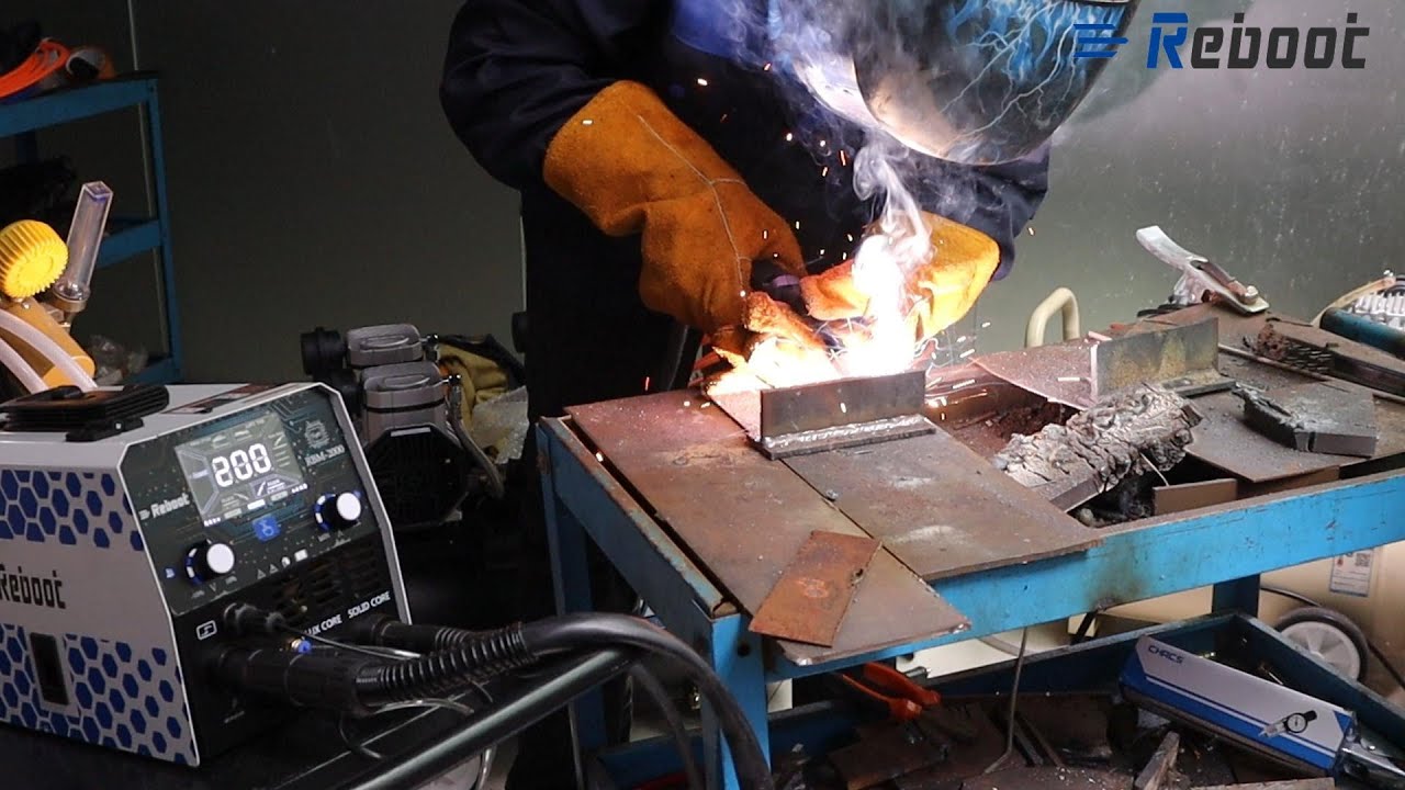 How to use Flux core wire  ? REBOOT RBM2000