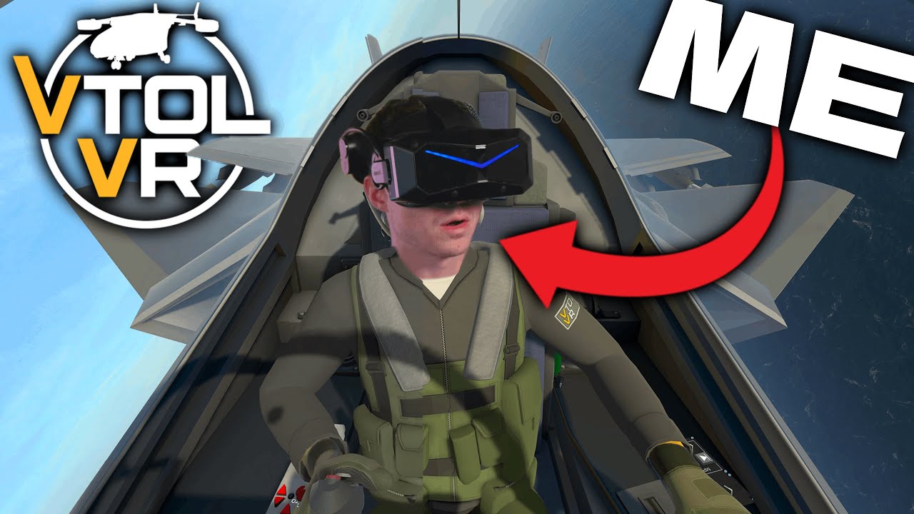 Я впервые совершил полет на VTOL VR!