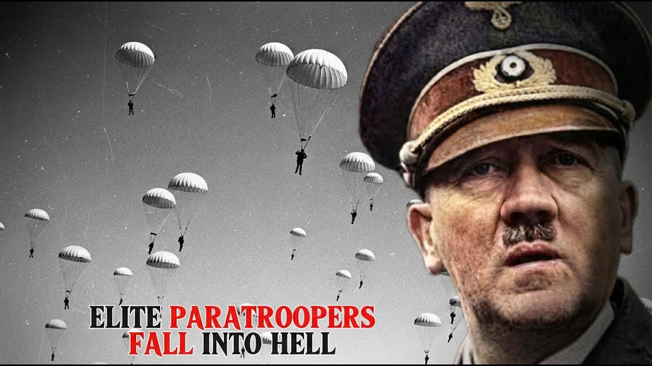 German General Watched 1,500 Elite Paratroopers Land in a Minefield | WWII