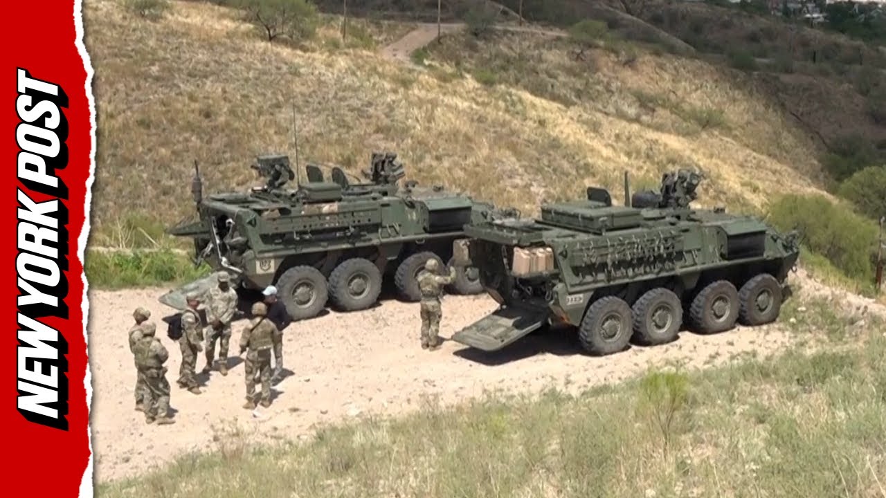 U.S. Troops now patrolling border in expanded role under Trump's emergency order