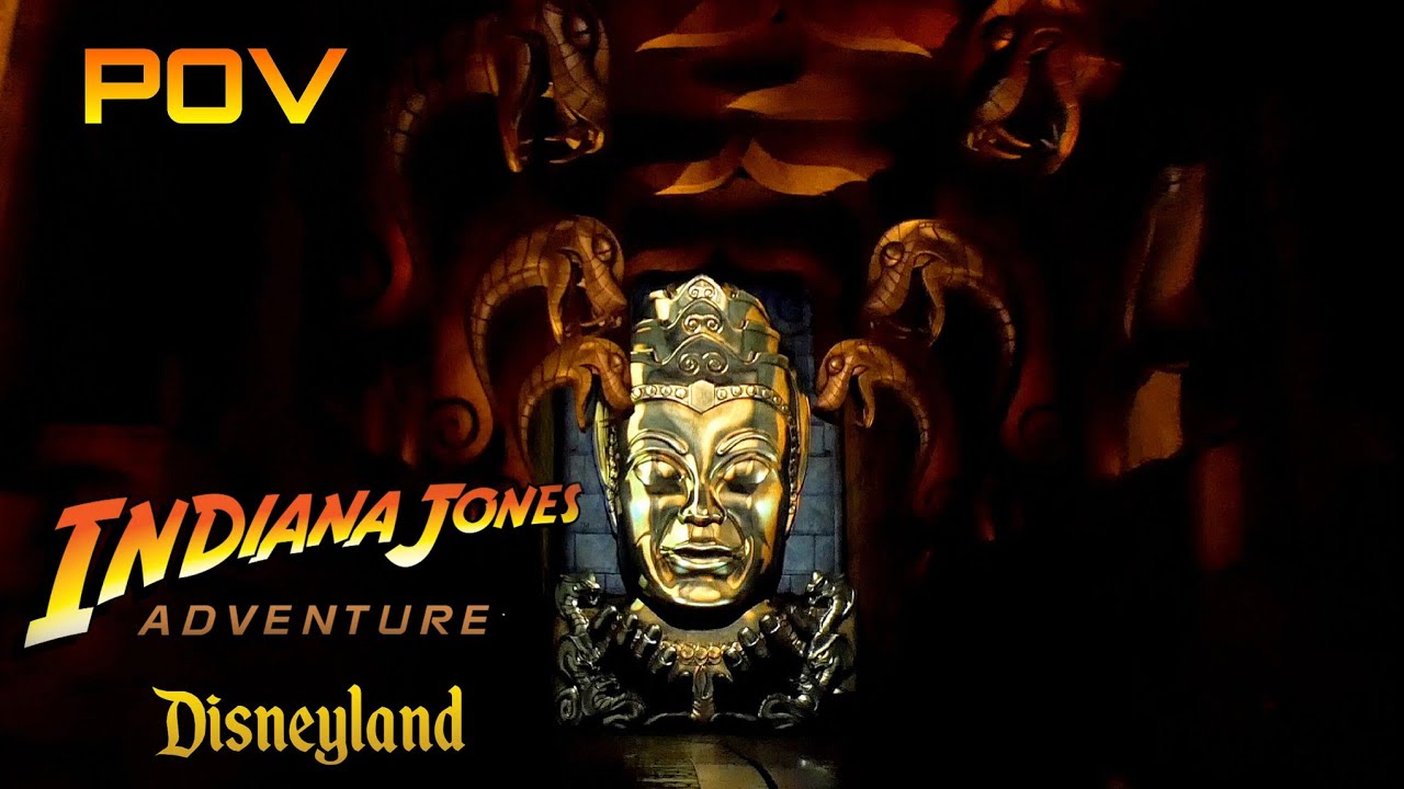 Indiana Jones Adventure 2023 POV Front Row at Disneyland | 