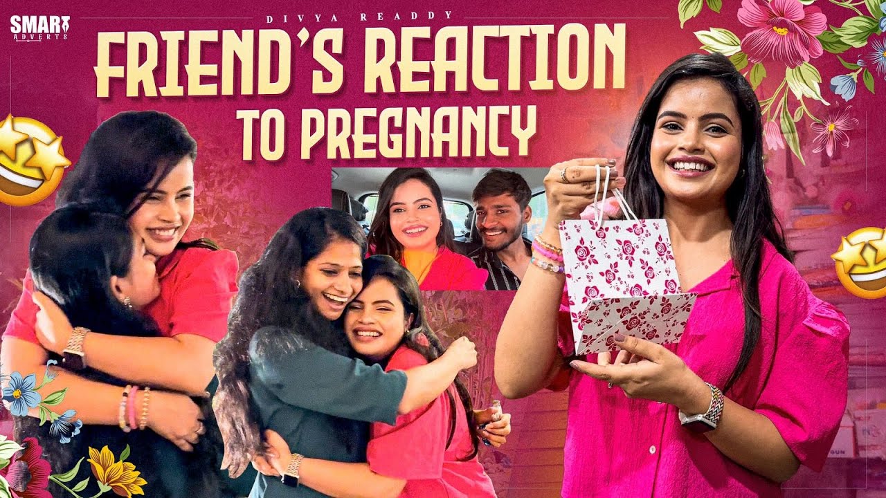 Friend's and Family Reaction To Pregnancy || The Best Video 🥰😍 || Divya Vlogs
