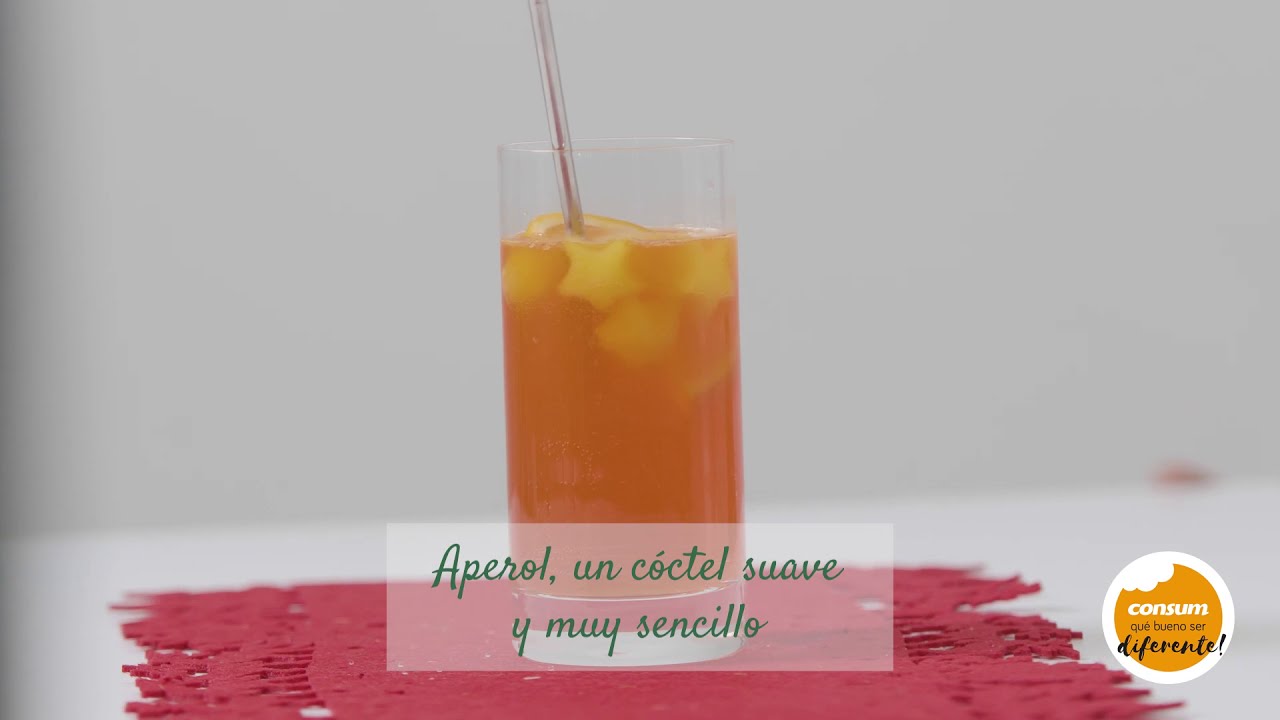 C&oacute;ctel Aperol 🍹 -Recetas de Navidad 🎄🍴 - Consum 🍴