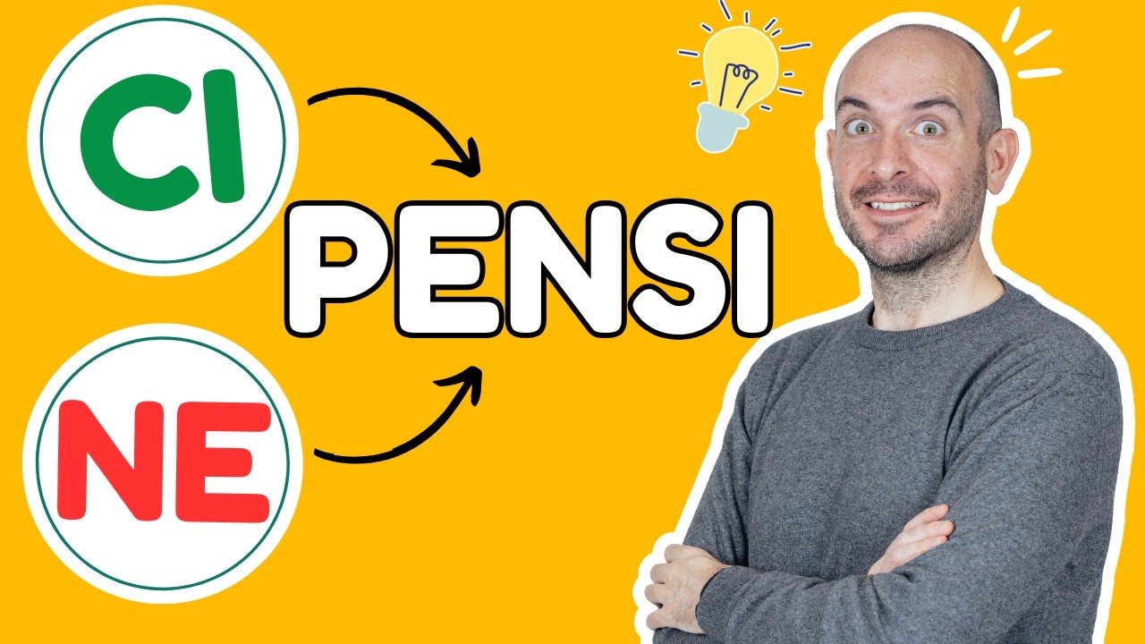 CI penso o NE penso? | I pronomi 'ci' e 'ne' in italiano (un uso particolare)