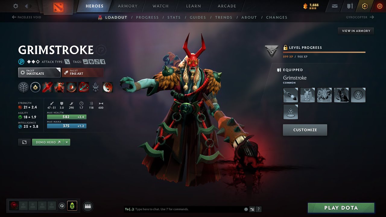 Dota 2 - 10th All-Hero Challenge (Grimstroke)