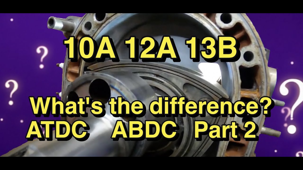 Mazda rotary 10A, 12A, 13B side housing, what's the difference? (elephant in the room)