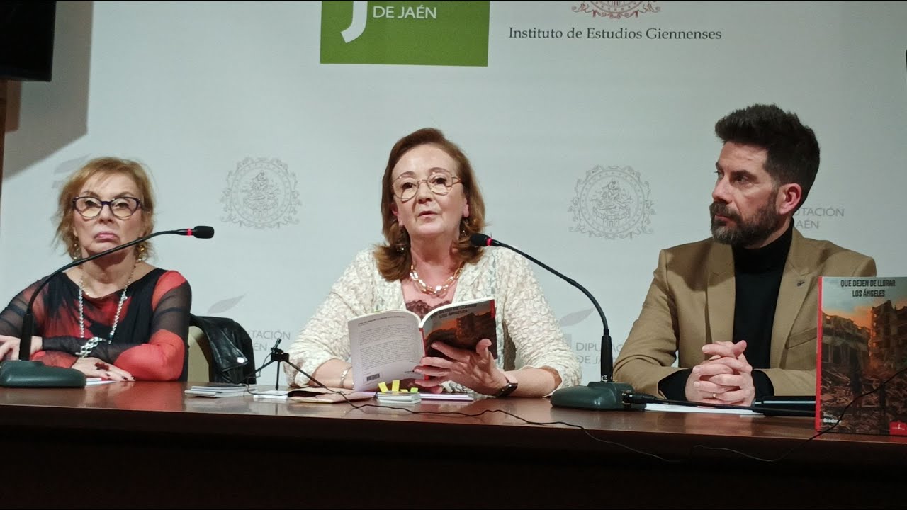 Rocío Biedma presenta su nuevo libro "Que dejen de llorar los Ángeles".