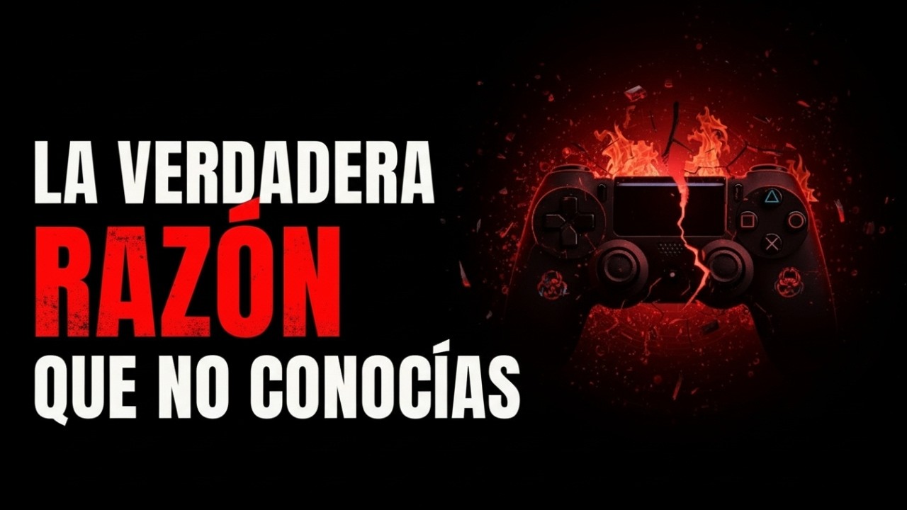 Por qué los videojuegos EMPEORAN cada año (la causa real)