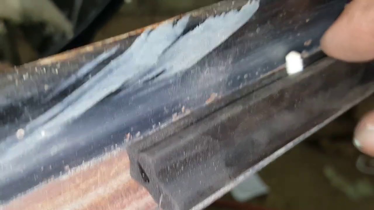 Weatherstrip install on 57 Chevy door