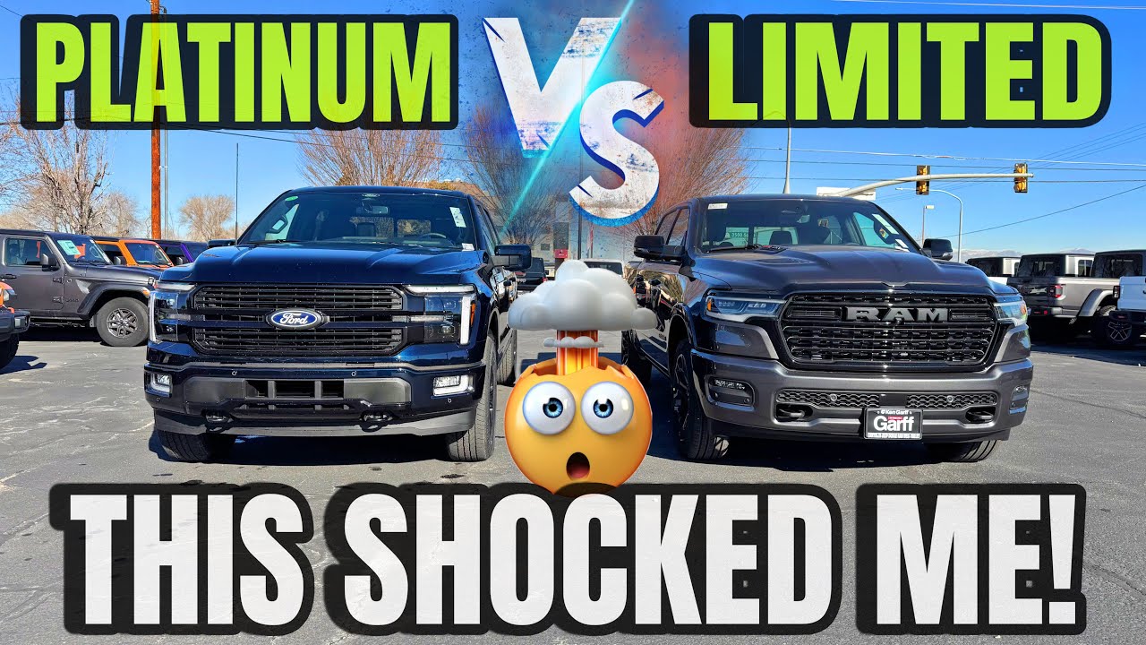 Ford F150 Platinum 2026 против RAM 1500 Limited: Ford был практически уверен в победе, но...