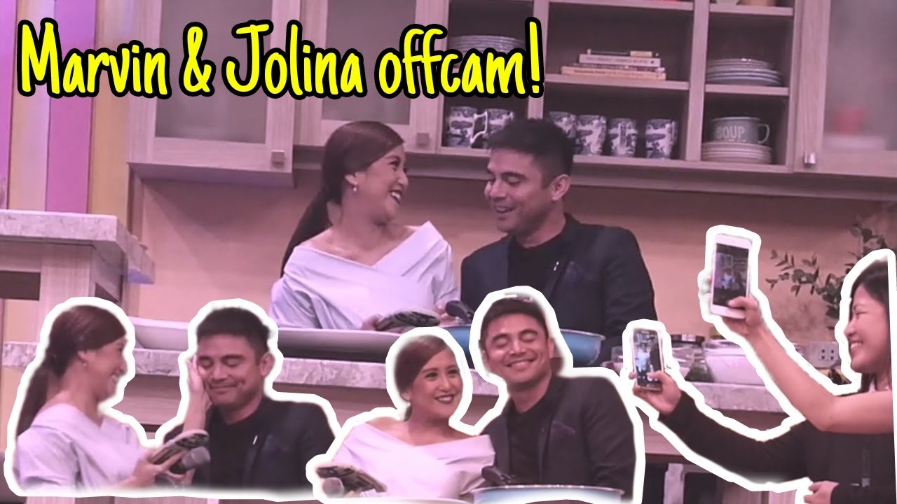 Marvin & Jolina Offcam moments. Kilig overload!