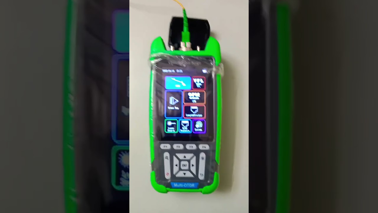 Mini OTDR Working Video