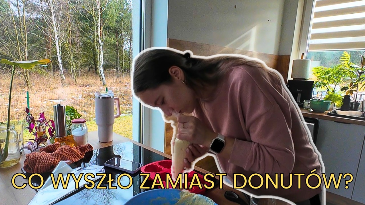 Test pieczonych donutów + zakupy i szybka przekąska