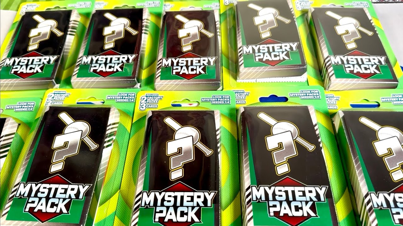 НОВЫЕ ПЕРЕПАКЕТЫ WALGREENS GREEN BASEBALL MYSTERY!