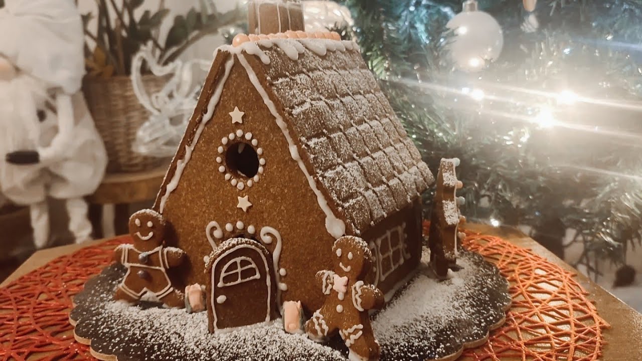 RICETTA E TUTORIAL PER REALIZZARE LA CASETTA IN PAN DI ZENZERO #natale #gingerbread #house