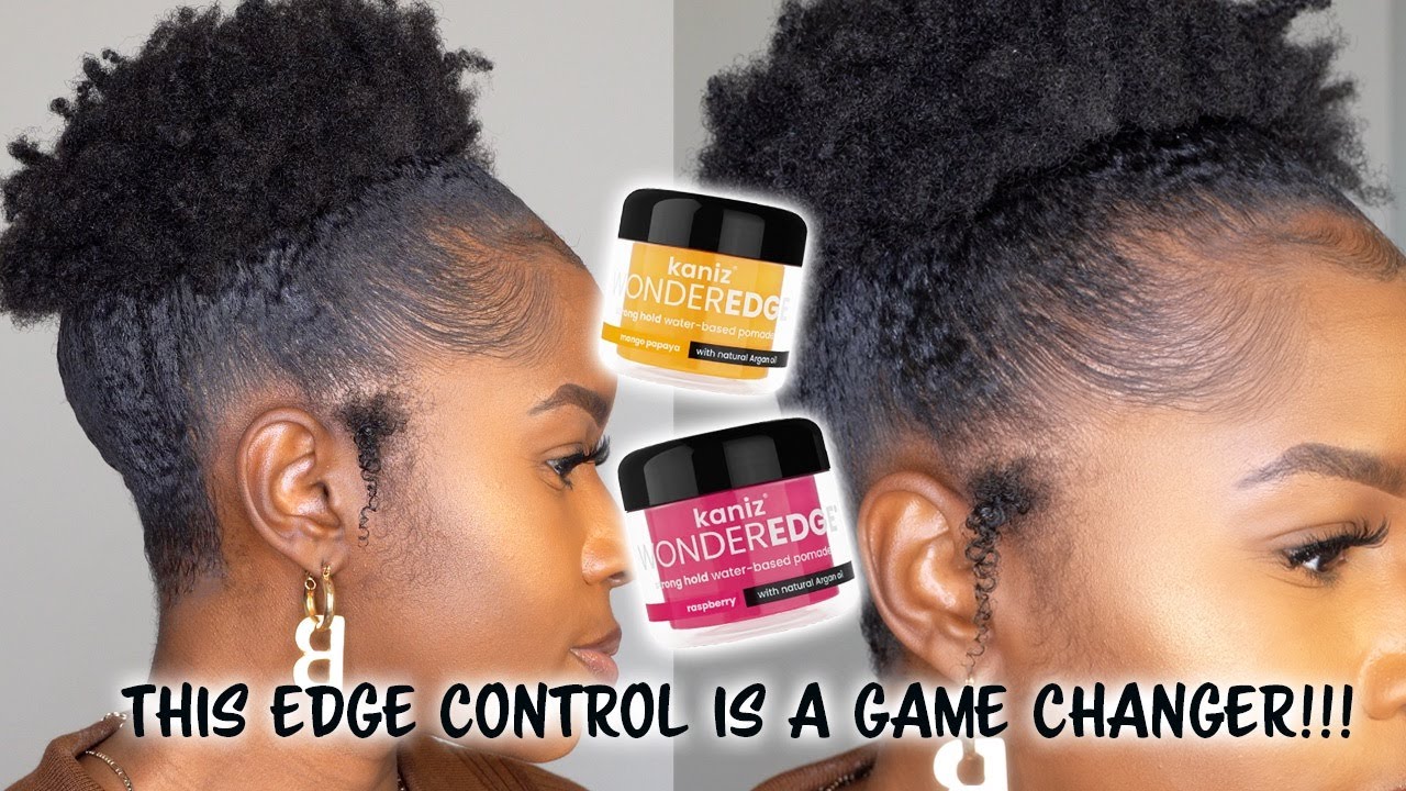 Kaniz WonderEdge Is The Best Edge Control For Kinky Afro Natural Hair!!! Ya'll Need This ASAP!!
