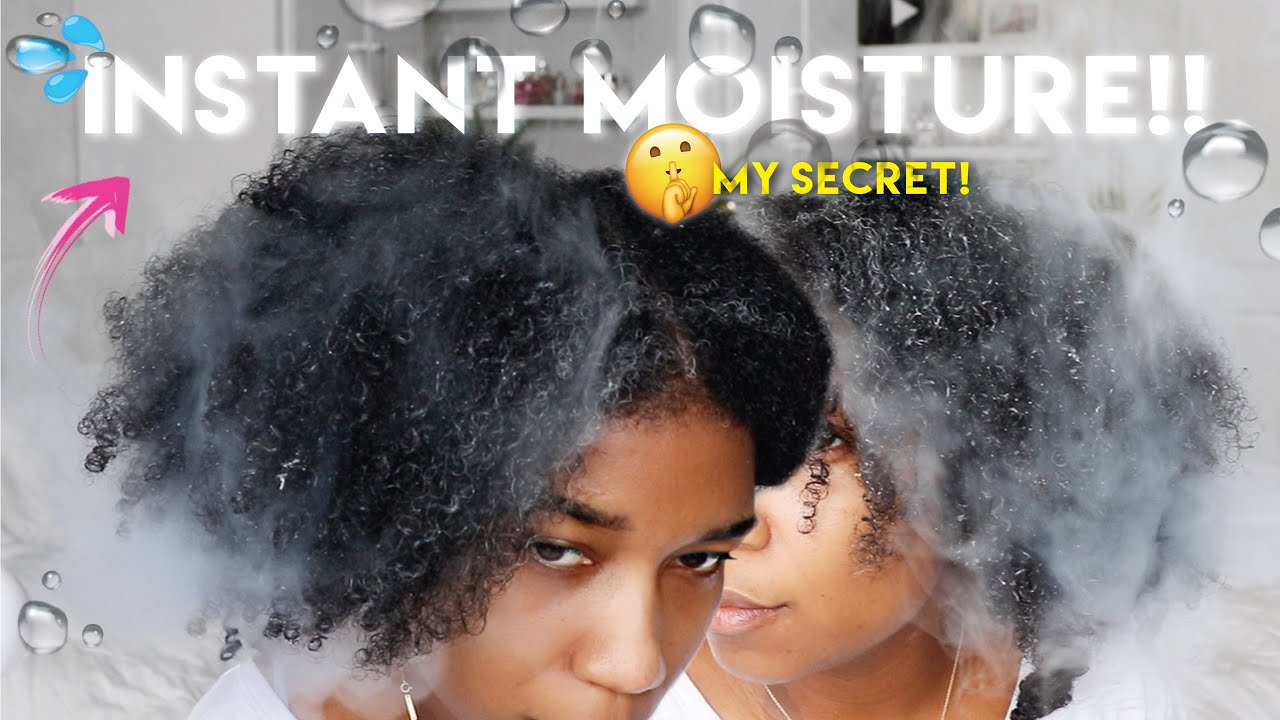 YOU NEED THIS! My SECRET Tip for DRY Natural Hair | BEST Natural Hair Steam Treatment