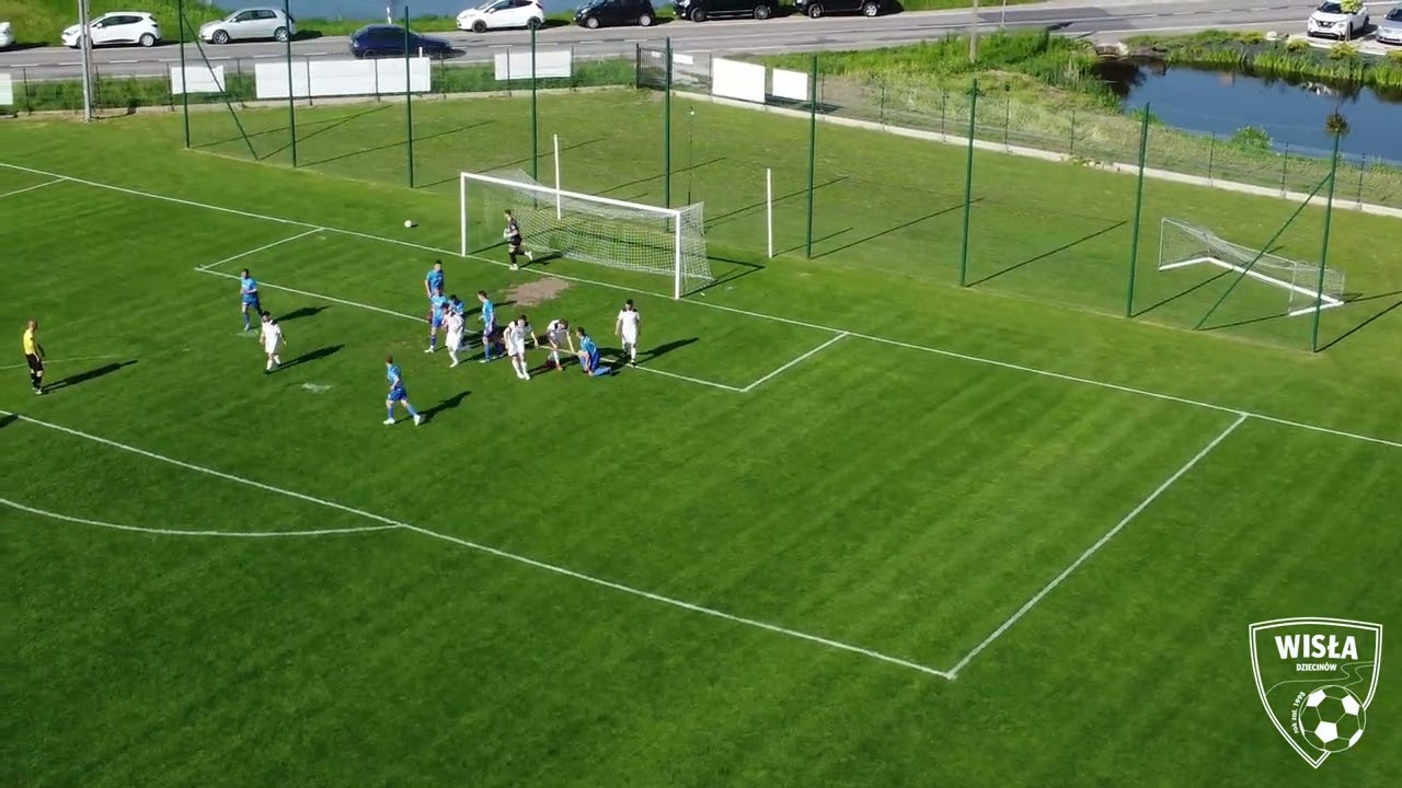 Skrót meczu Wisła Dziecinów - Vulcan Wólka Mlądzka 3:0 (21.05.2023)