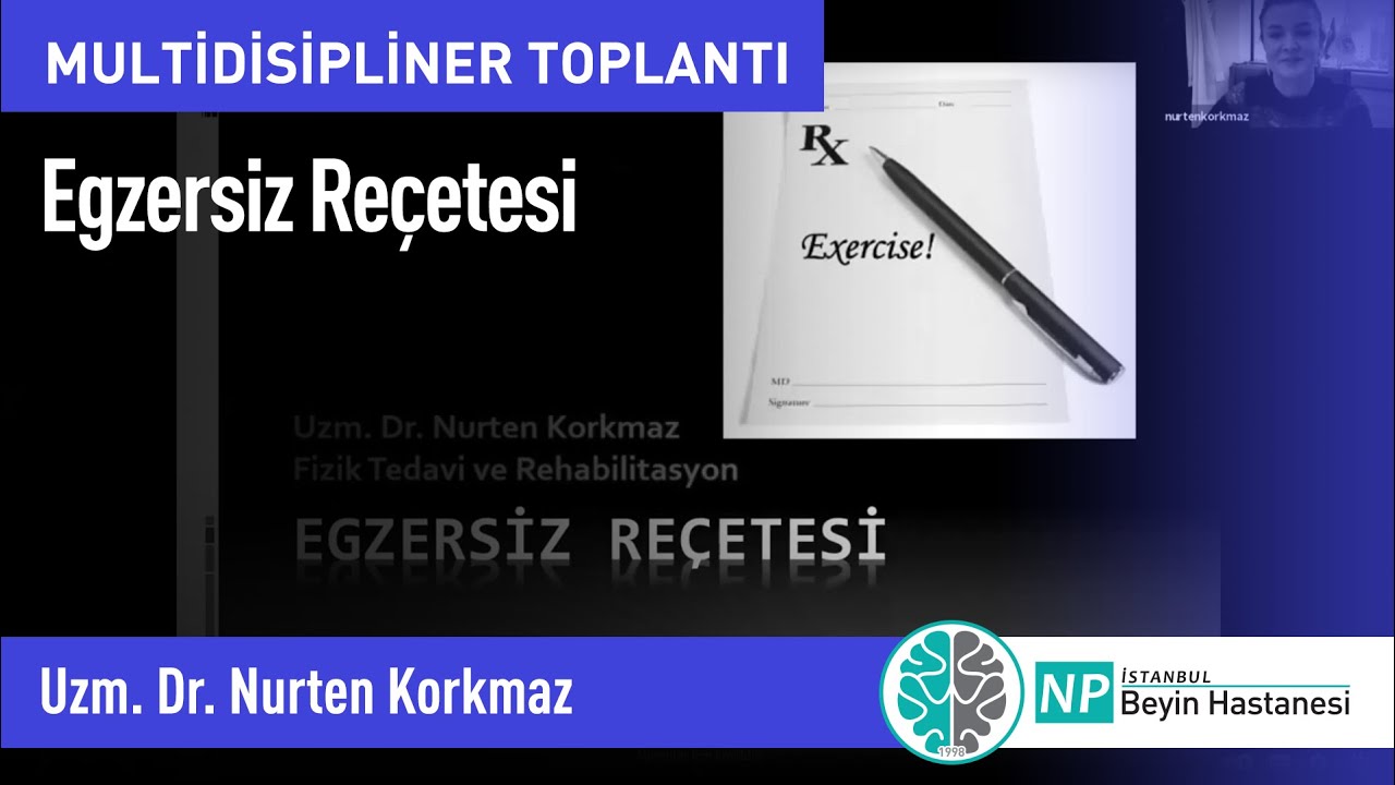 MDT - Egzersiz reçetesi