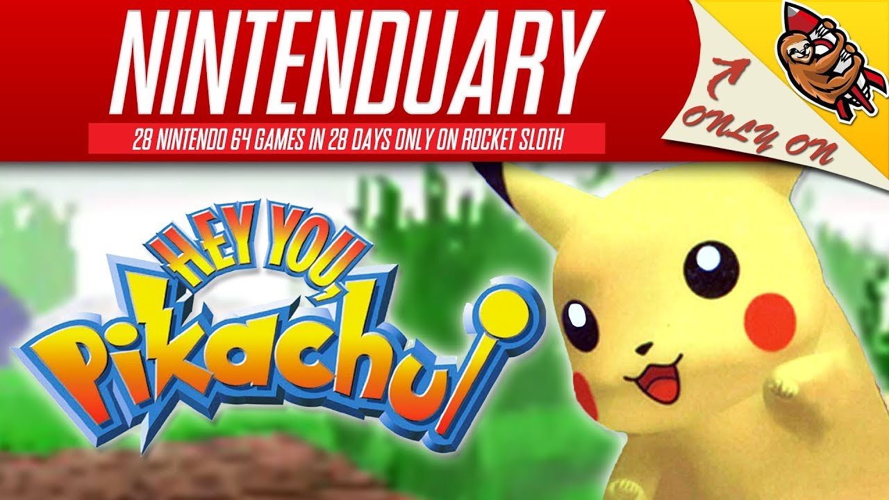 Hey You, Pikachu! Review in 2018 - Classic Nintendo 64 NINTENDUARY