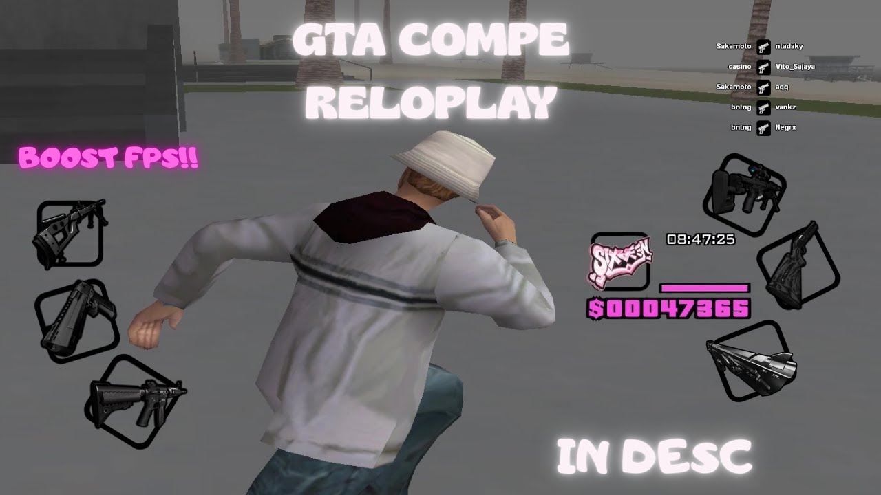GTA SAMP HIGH FPS MODPACK FOR LOW END PC [GTA IN DESC]