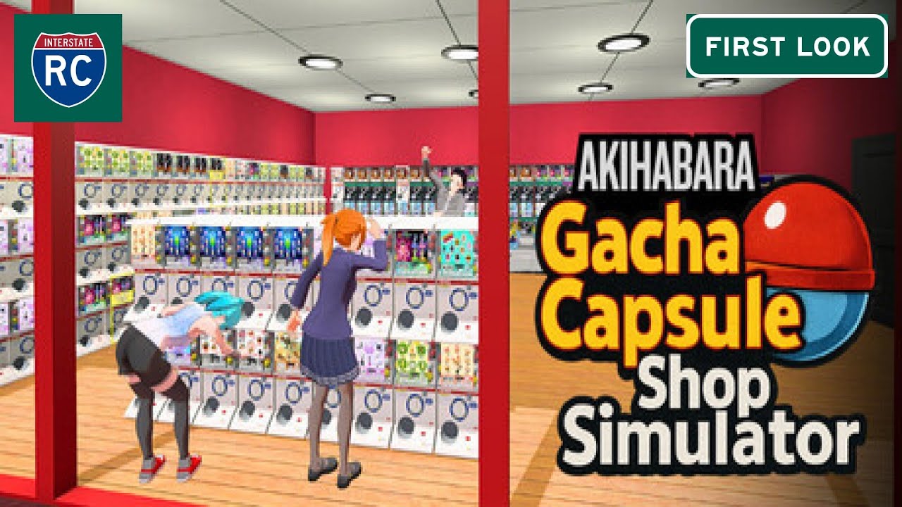 Gacha Capsule Shop Simulator Demo Early First Look - Welcome to the Rusty Gacha Shop!  Episode 1