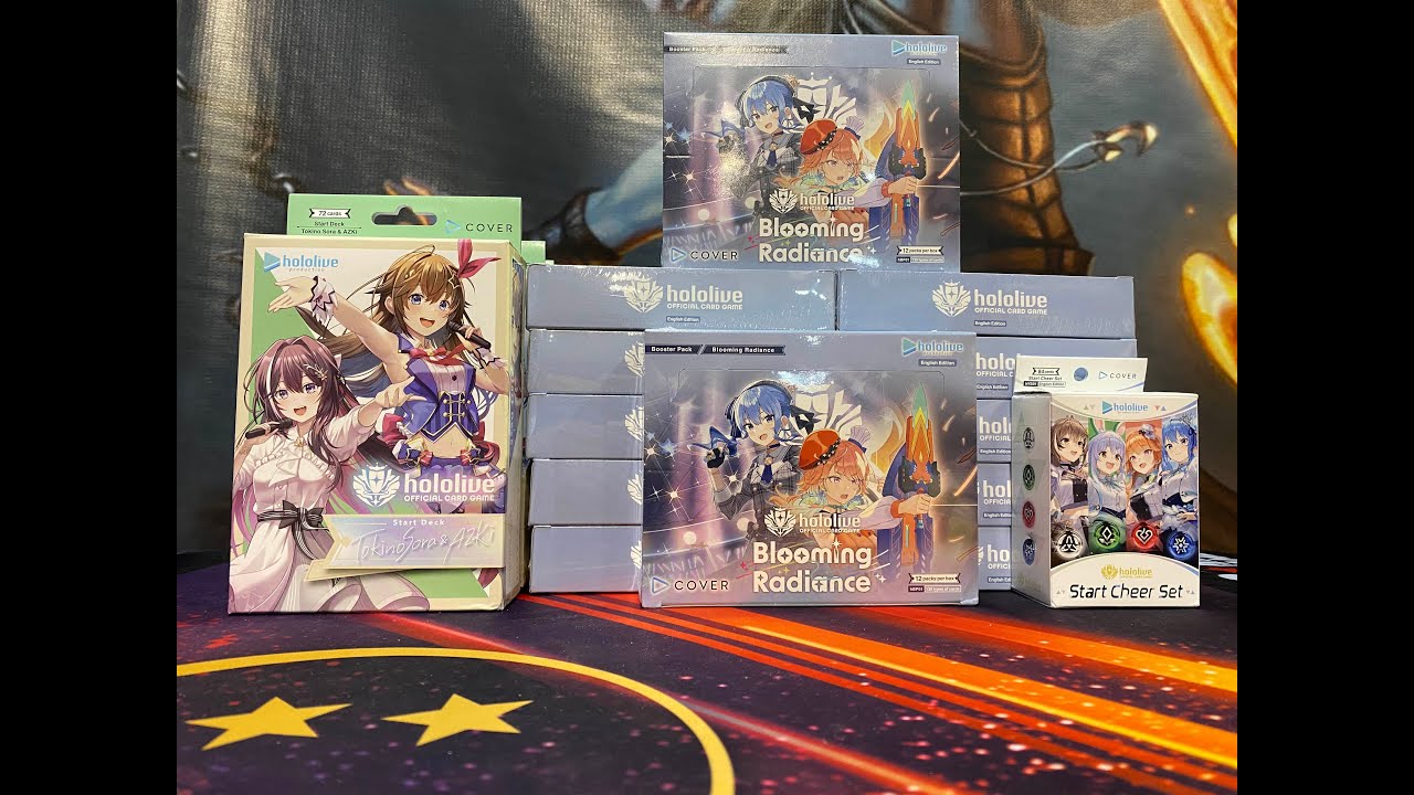 Opening Over $1,000 of ENGLISH hololive OCG Blooming Radiance