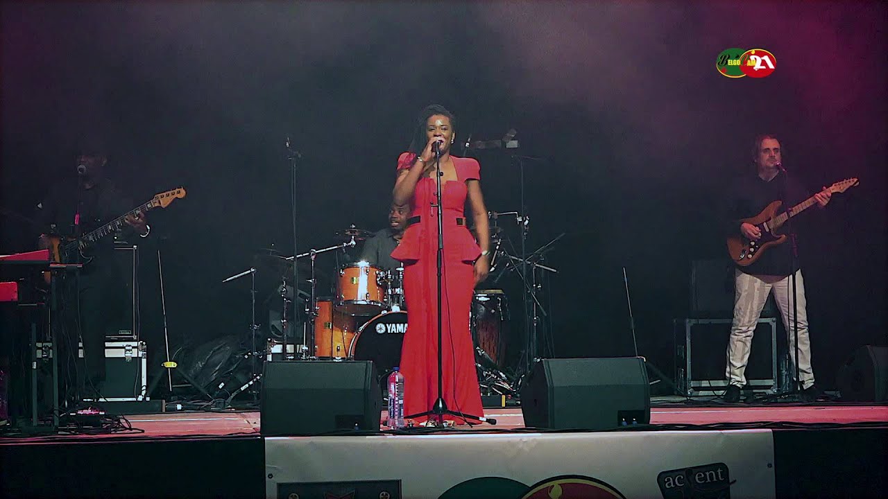 La belle charlotte Dipanda en concert à Liège Belgique